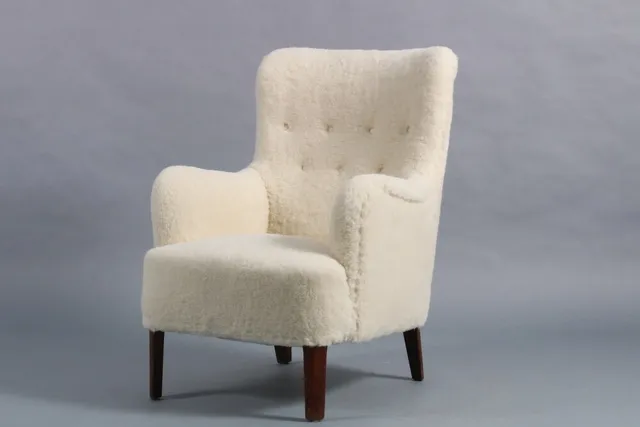 Peter Hvidt. Lounge chair, model 1748. 1940s.