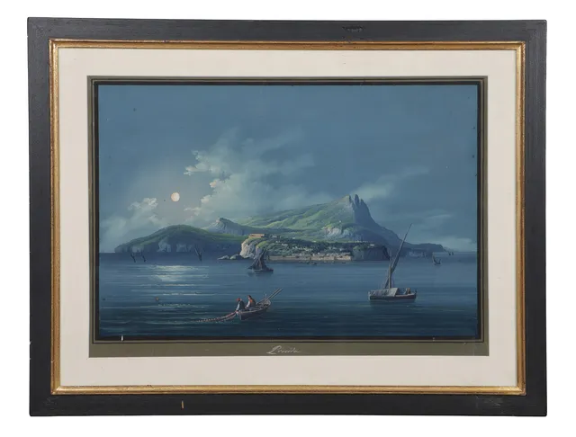 19TH CENTURY ITALIAN SCHOOL "PROCIDA".
