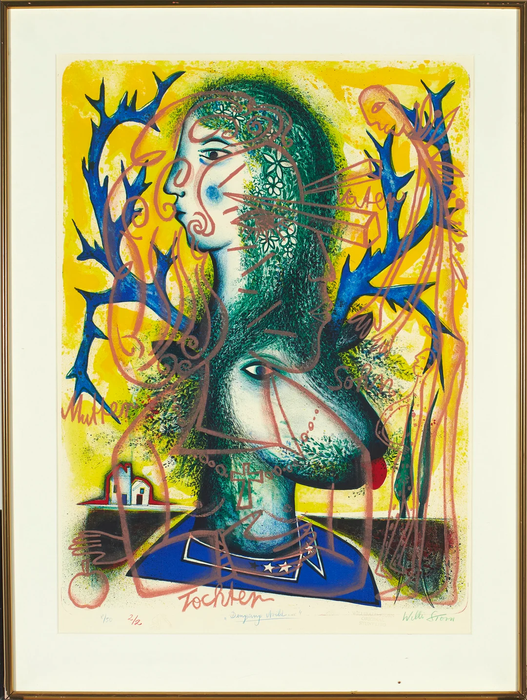 Storn, Willibald — "Dengang Arild" — Kunst/Grafikk — Blomqvist