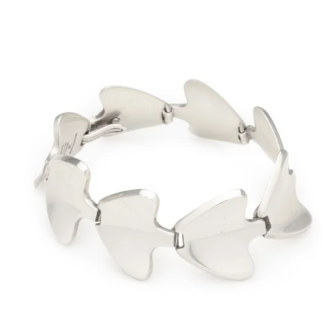 BENT KNUDSEN ( 1924 - 1997). Armbånd af sterling sølv.