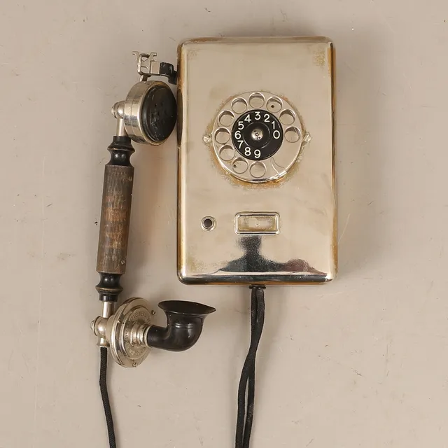 VÄGGTELEFON, Telegrafverkets verkstad Nynäshamn.