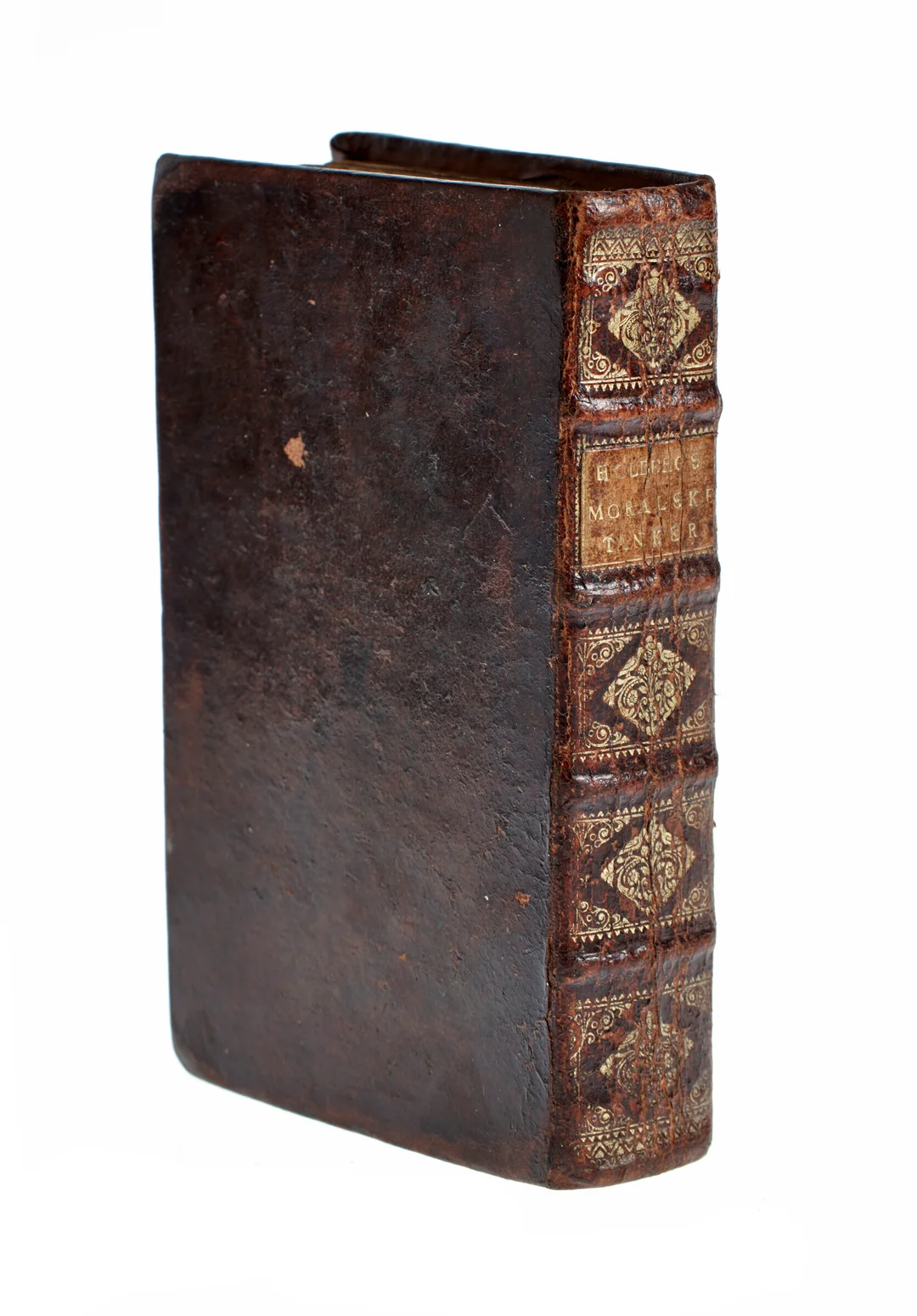 Holberg, Ludvig — "Moralske Tanker. Deelte udi 2 Tomos" København 1744 — Gjenstand/Bøker — Blomqvist
