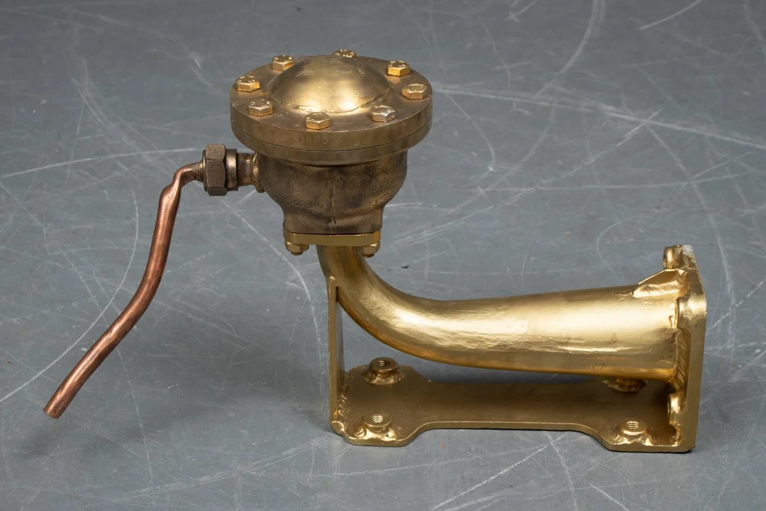 Tågehorn i messing — Hobby and collectibles/Nautical collectibles — Lauritz