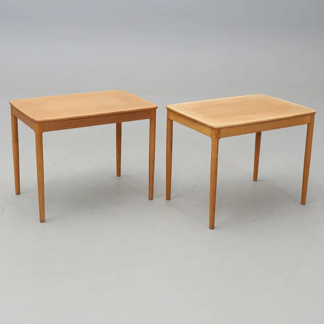YNGVAR SANDSTRÖM. Sidobord, 2 st, Seffle Möbelfabrik.
