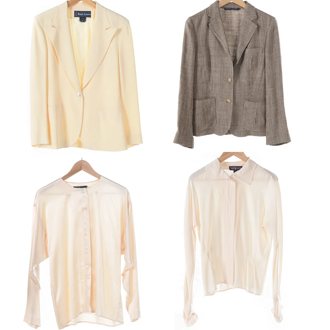 RALPH LAUREN, 4 dlr. — Vintage & Designer Fashion — Stockholms Auktionsverk Helsingborg