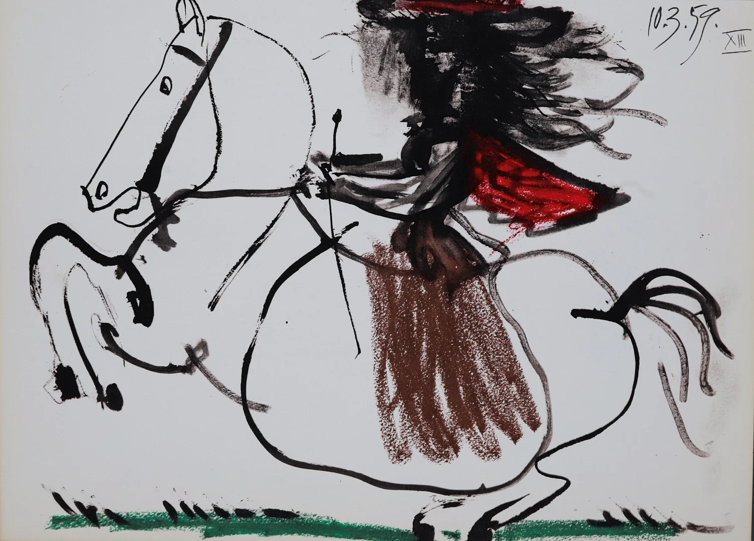AFTER PABLO PICASSO. Untitled ("Toros y toreros"). — Engravings & Prints — Balclis