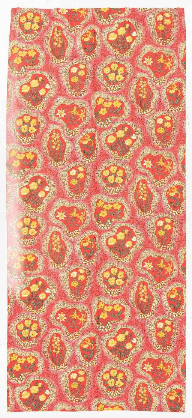 Josef Frank, Gardinlängd, "Catleya", Firma Svenskt Tenn.