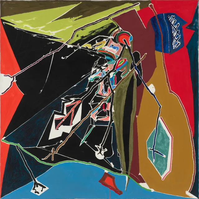 Ransve, Bjørn — "Kamuflert indianer III" 1983