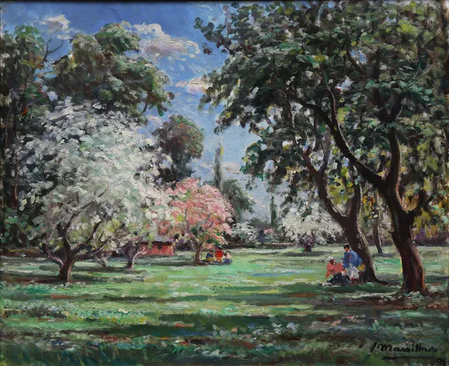JOAQUIM MARSILLACH. Landscape.