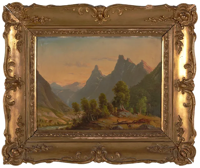 Due, Christian — Norsk landskap, 1859