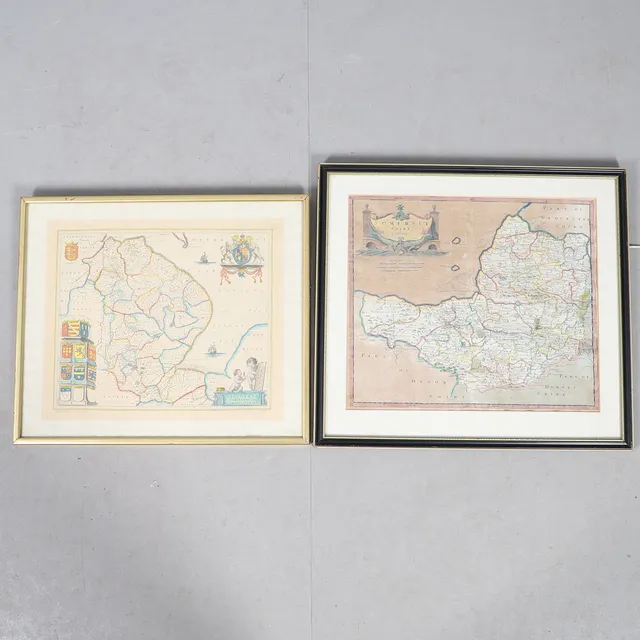 ROBERT MORDEN. A Map of Somersetshire, 1722 or later.