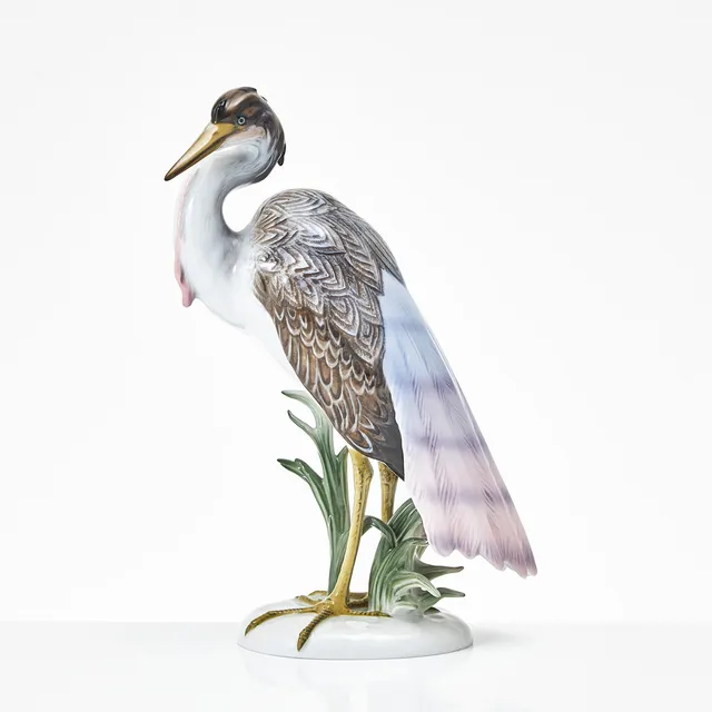 FRITZ HEIDENREICH. Figurin, model nr. 1212, häger, Rosenthal.