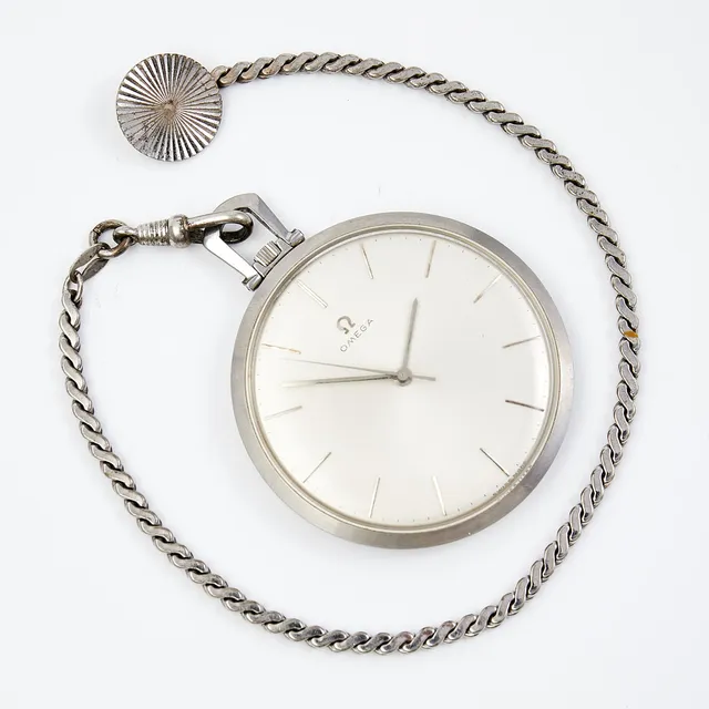 FICKUR, Omega, quartz, stål, 1900-talets andra hälft.
