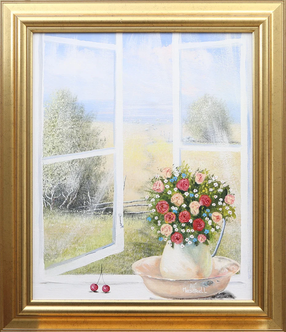 MATS HÅDELL. OLJA, på duk, signerad. — Paintings — Kalmar Auktionsverk