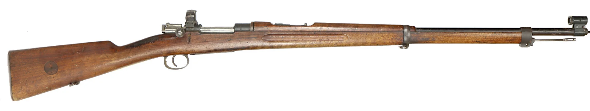 GEVÄR, r, fabrikat Carl Gustav, modell 96, kaliber 6,5x55, tillv.nr 108210, se-nr begagnad. — Military weapons — Walter Borg