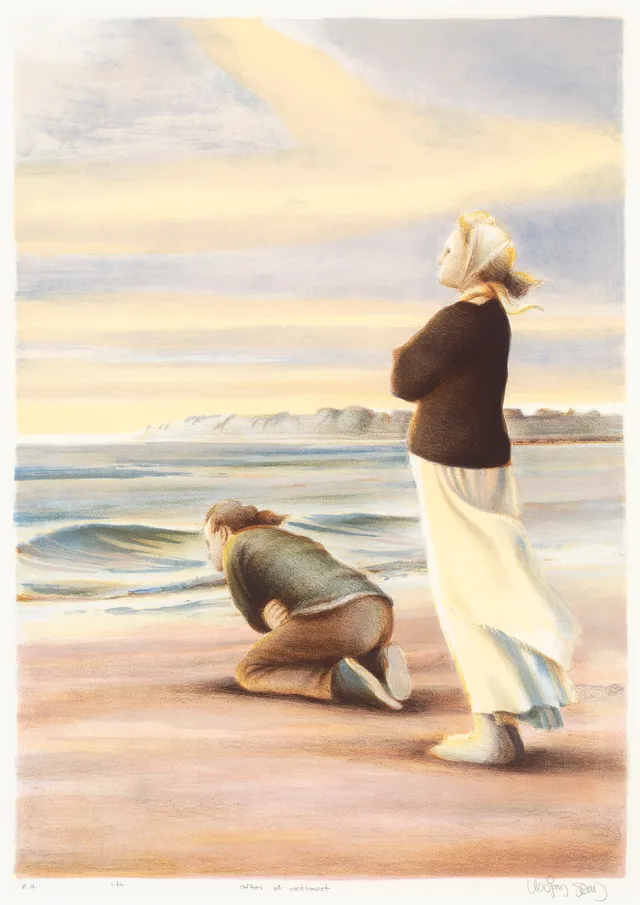 Sand, Vebjørn — "Aften på vestlandet"