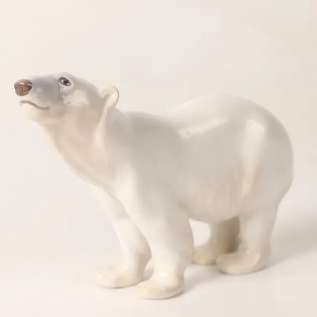 FIGURIN, isbjörn, porslin, Bing & Gröndahl, Danmark.