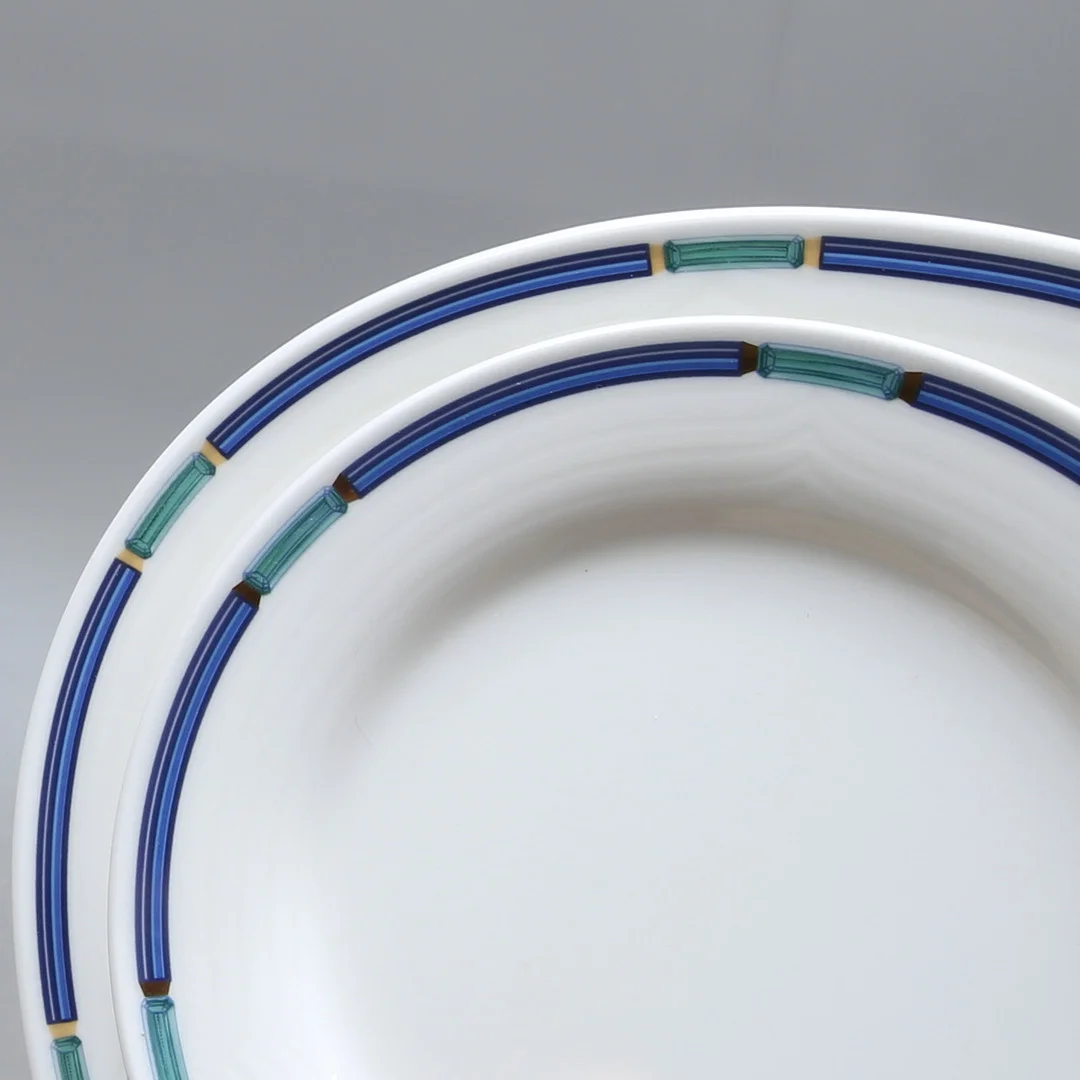 SERVISDELAR, 42 delar, porslin, "Smeraldo", Villeroy & Boch, 1980-tal. — European — Auktionshuset Kolonn