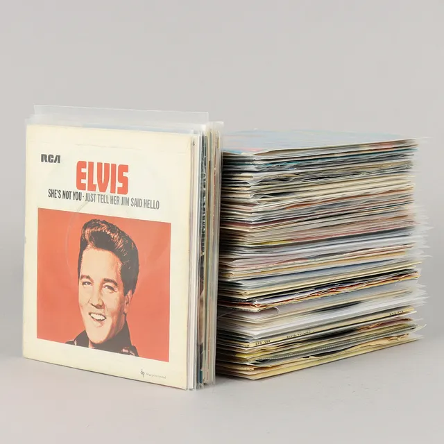 VINYLSKIVOR ep-skivor / singlar Elvis Presley.