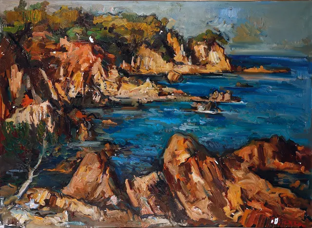 JOAN SERRA MELGOSA (1899–1970). Acantilado.