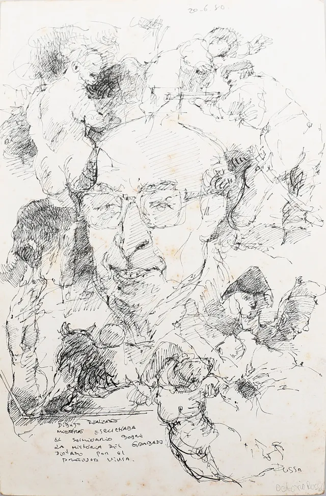 OCTAVIO RUSSO. Portrait of Manuel Viusà.