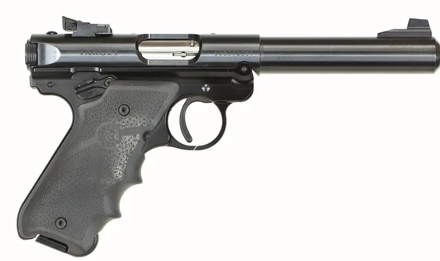 PISTOL, fabrikat Ruger, modell Target MKIV, kaliber .22LR, tillv.nr 500278257, se-nr SE3360120.
