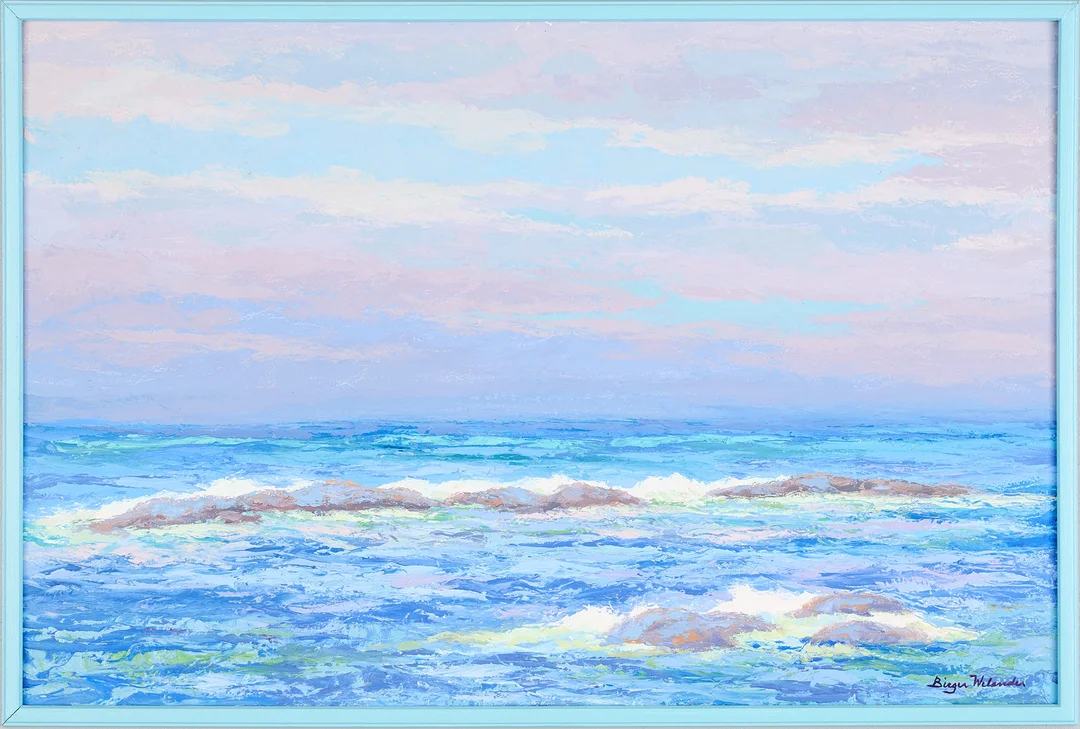 BIRGER WELANDER (1916-1985). "Gråväder". — Paintings — Uppsala Auktionskammare