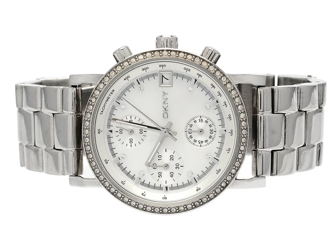 DKNY Damur Ø37mm NY-8339 Mother of pearl nr.251109 quartz — Klockor/DKNY — Kaplans