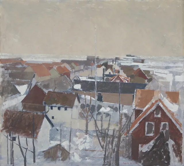 SIGFRID SÖDERGREN. OLJA på duk, signerad, 1900-tal.