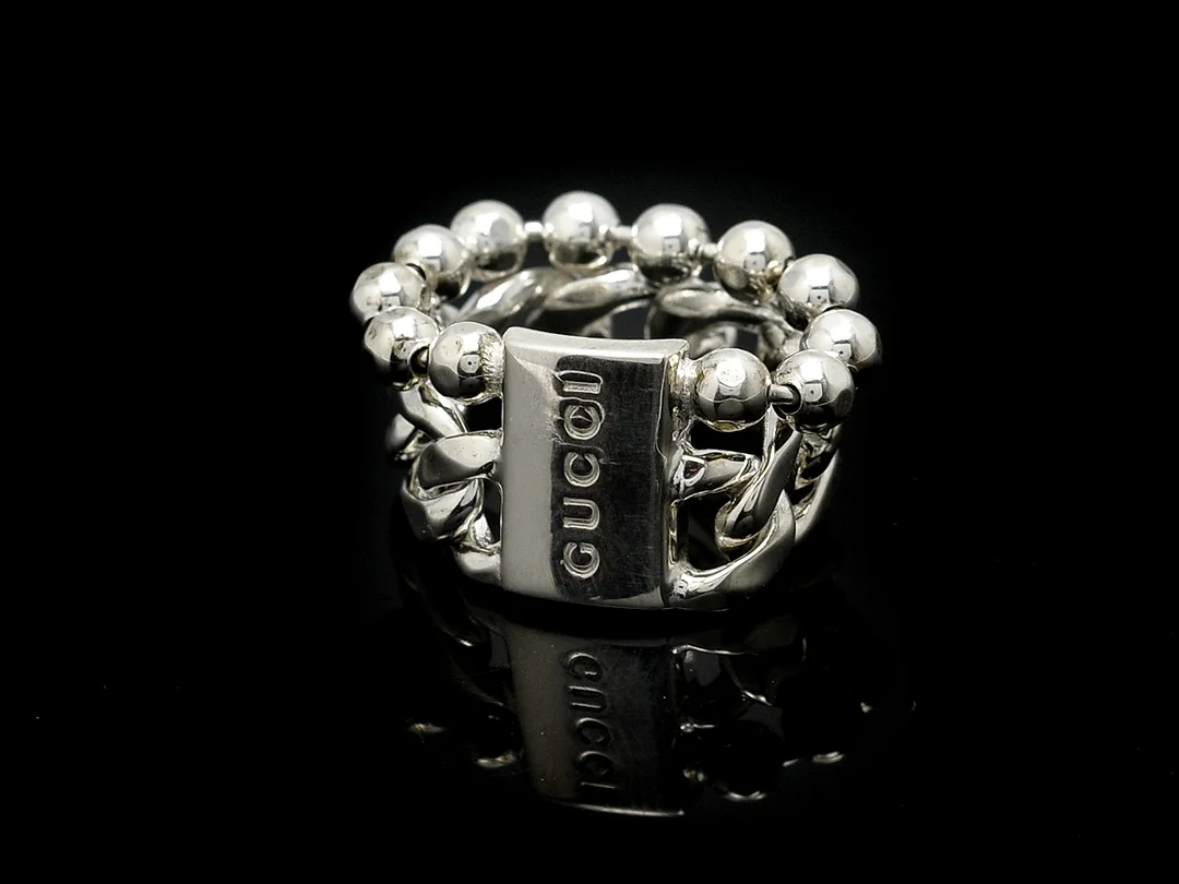 RING, sterling silver, stl 16,75 mm, "Boule" Gucci 213973J84008106. — Smycken/Ring — Kaplans