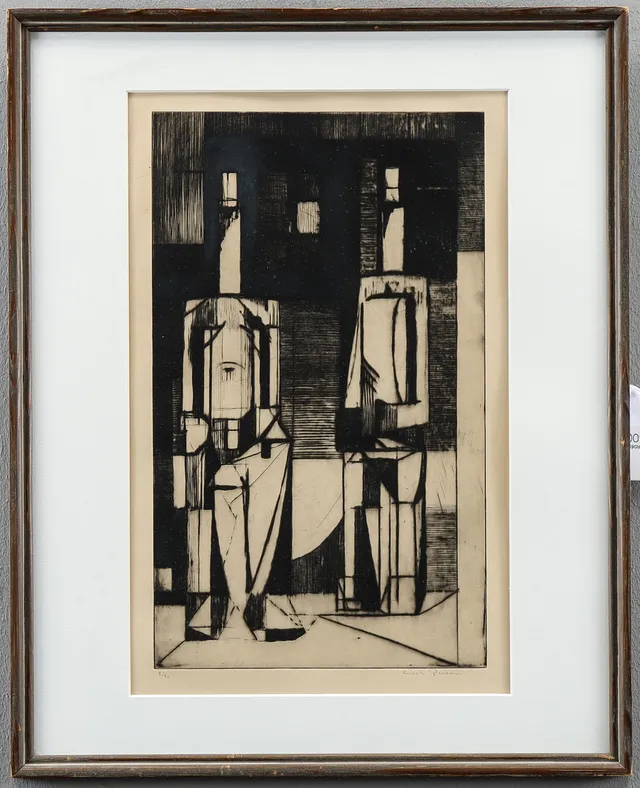 EINAR PERSSON (1918-2006). Två gestalter.