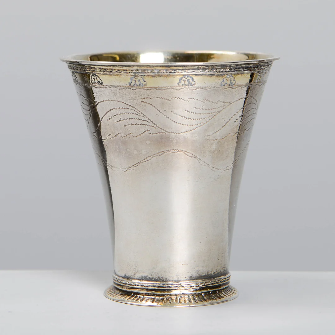 JOHAN PETTERSSON BERG. Bägare, silver, Norrköping, 1761. — Silver — Formstad Auktioner