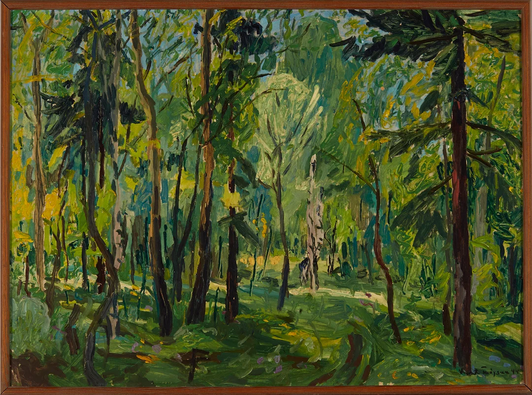 Frøysaa, Knut — Skog, 1944 — Kunst/Maleri — Blomqvist