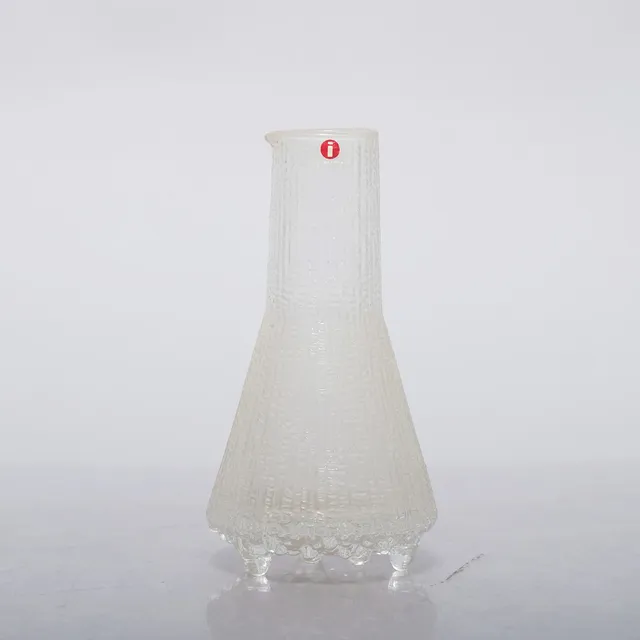 TIMO SARPANEVA. Karaff, glas, "Ultima Thule" Iittala, 1900-tal.