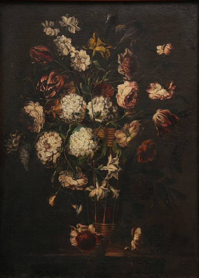 AFTER SPANISH MODELS OF THE 17TH CENTURY. Flower vase.