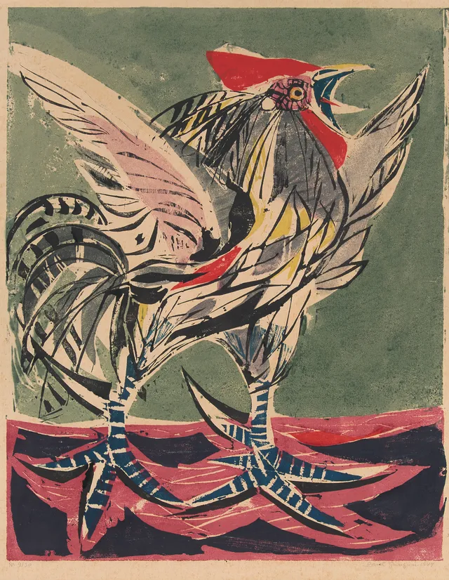 Gauguin, Paul René — En hane, 1949