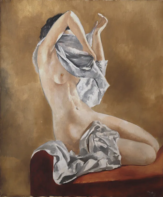 PERE PRUNA. Naked girl.