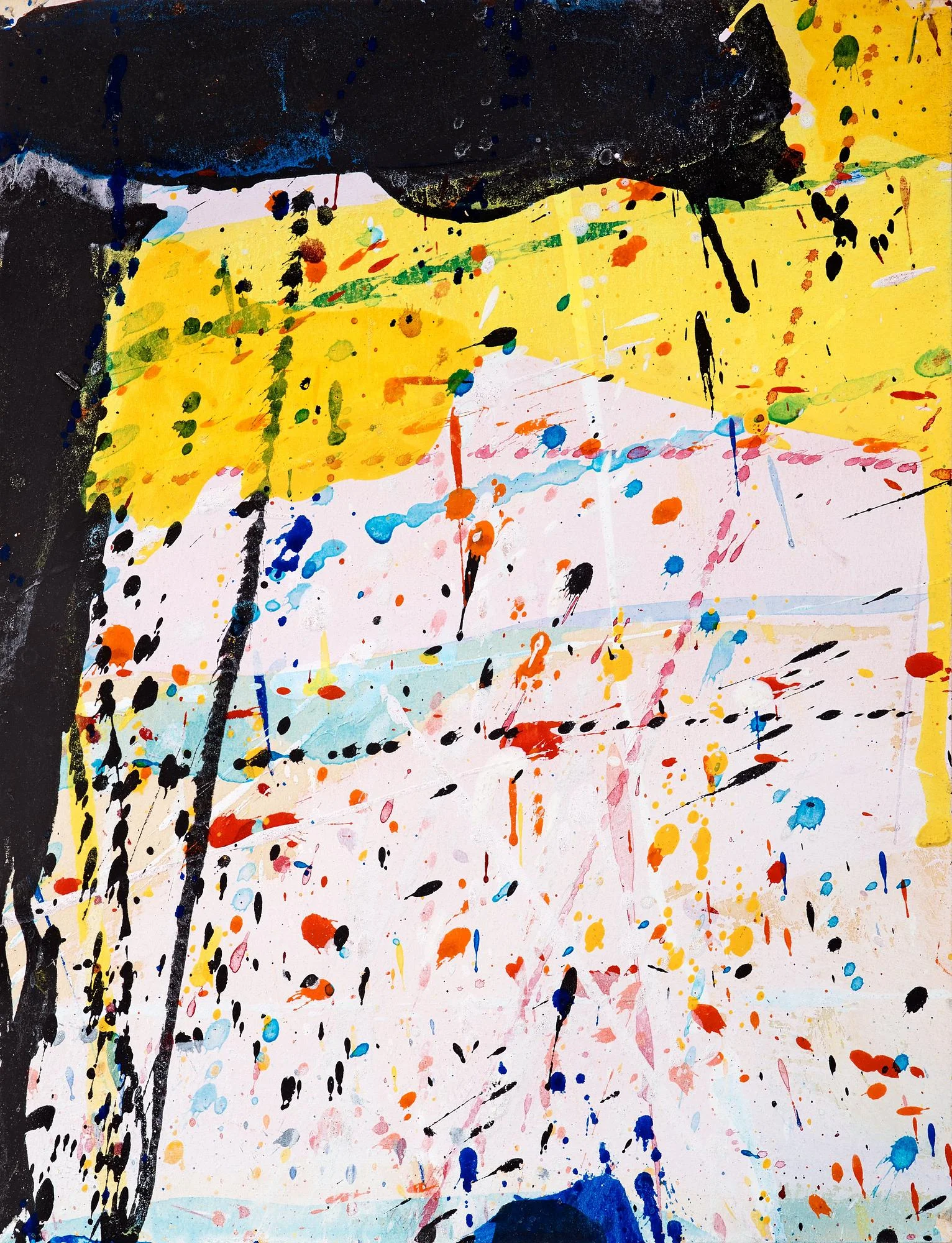 Sam Francis, "Composition". — Bukowskis