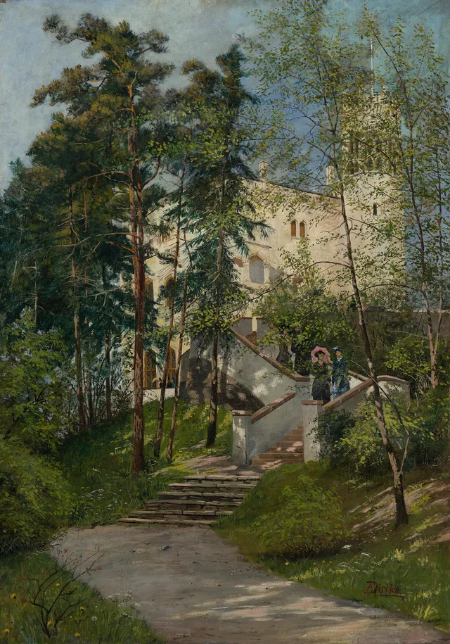 Diriks, Edvard — "Oscarshall" 1889