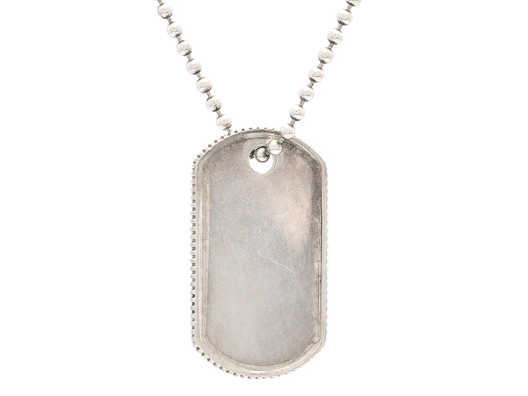 TIFFANY & CO, hänge/kedja, sterlingsilver, längd 51 cm, vikt 27,6 g, etui, påse. — Smycken/Hänge med kedja — Kaplans