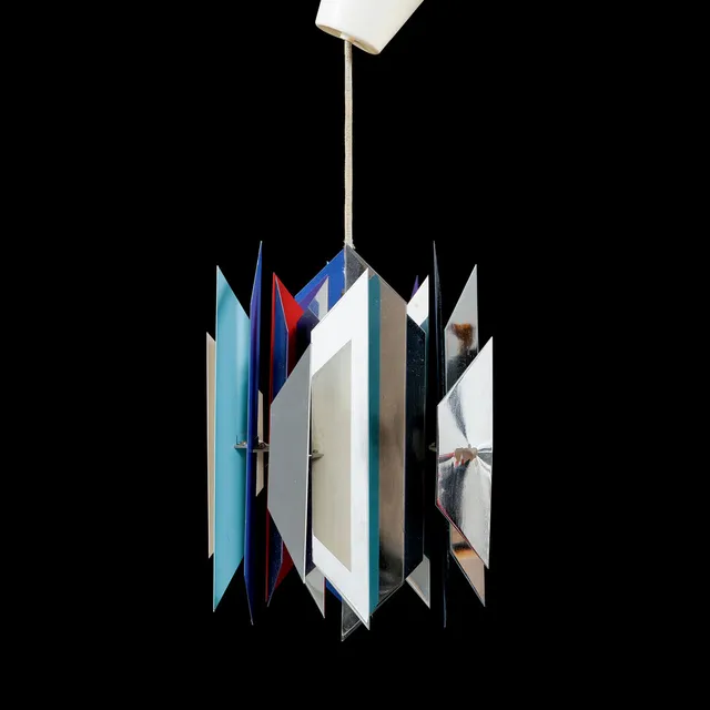 SIMON HENNINGSEN. Taklampa, "Tivoli", Lyfa.