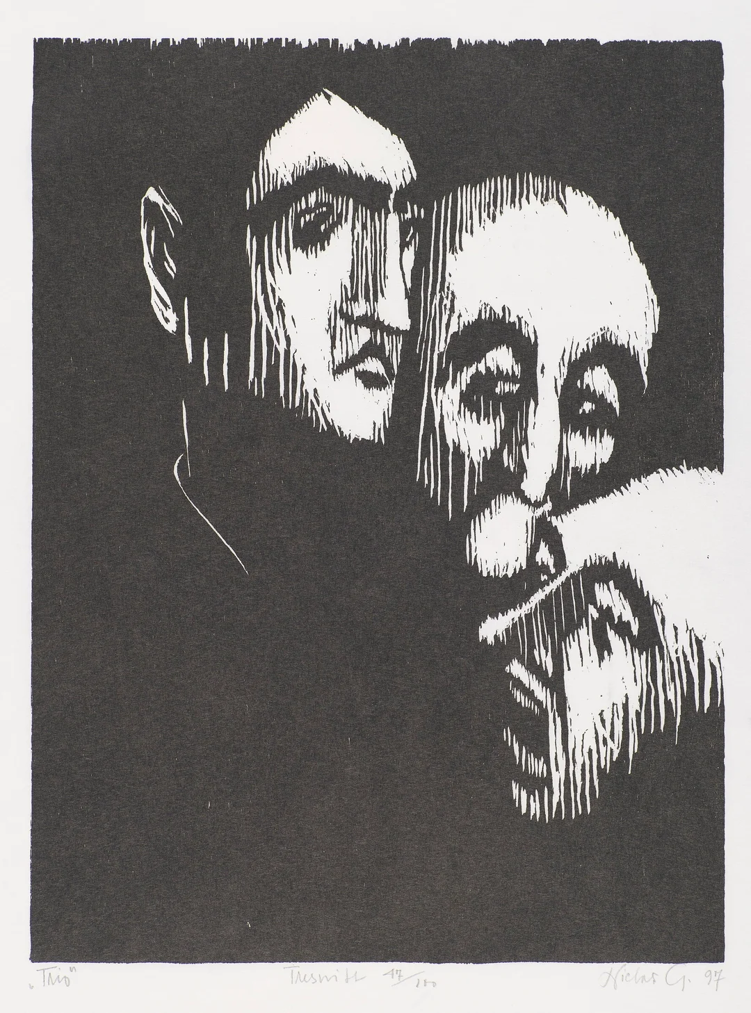 Gulbrandsen, Niclas — "Trio" 1997 — Kunst/Grafikk — Blomqvist