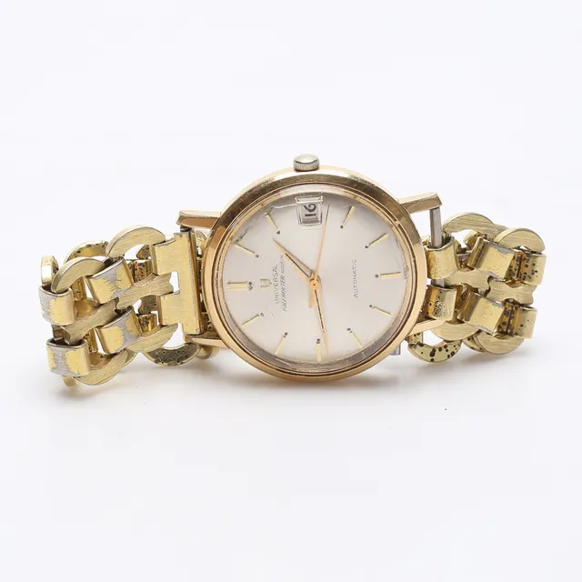 ARMBANDSUR, automatic, datumvisning, Universal Polerouter Genève.