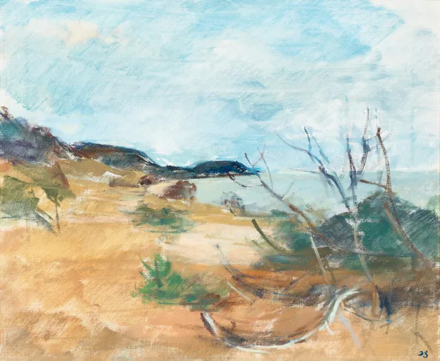 Hugo Zuhr, "Stranden om våren".