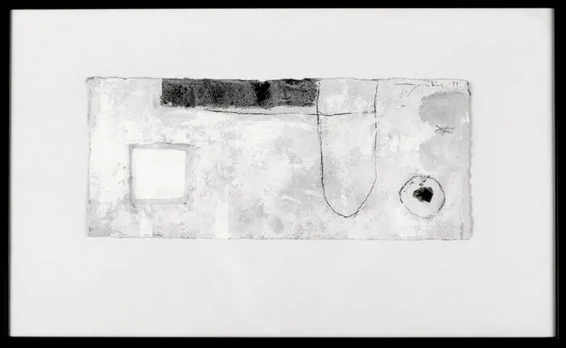 JAUME RIBAS. Blandteknik på papper, Signerad & daterad: 1989.