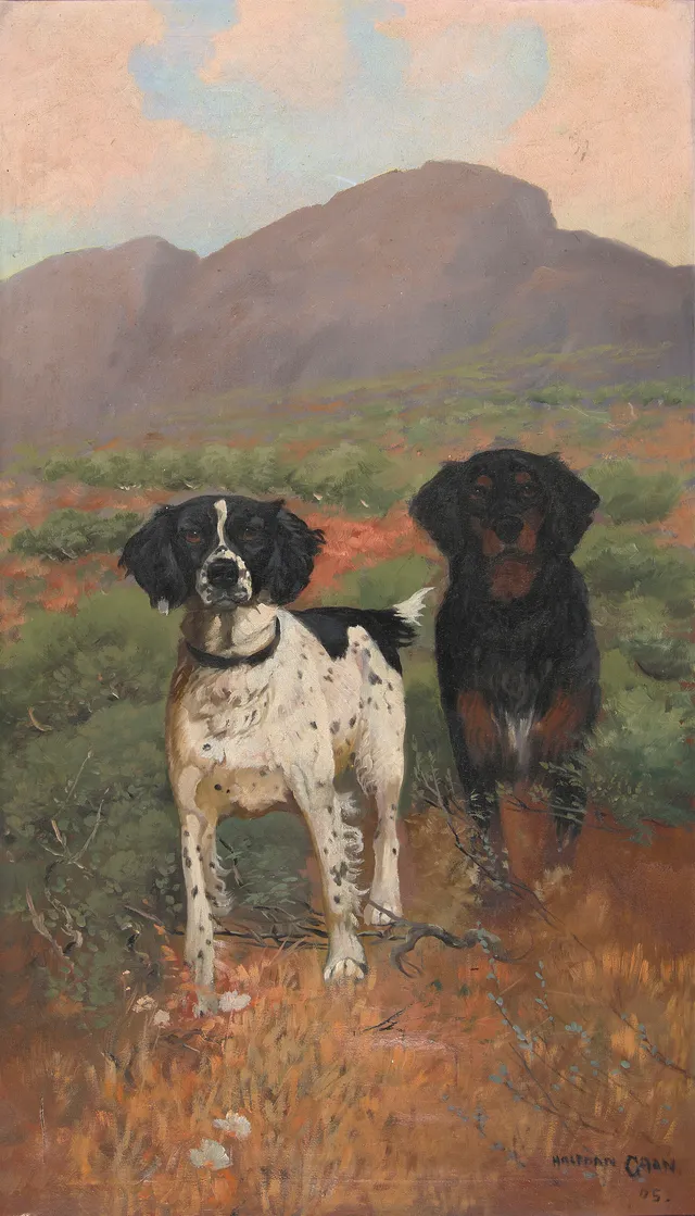 Gran, Halfdan — Hunder i fjellet, 1905