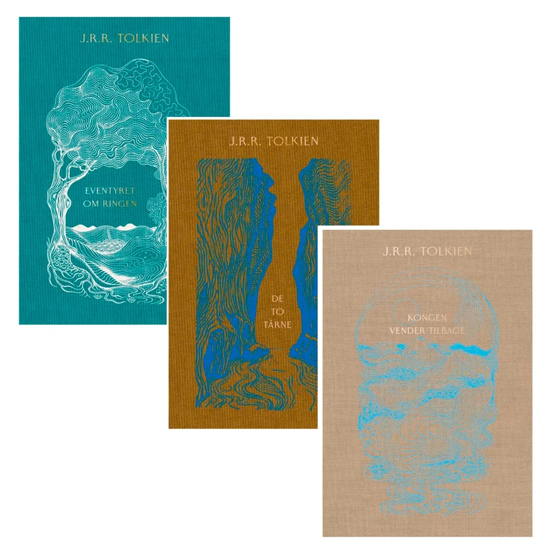 The Lord of the Rings Volumes 1-3 by J.R.R. Tolkien, hardcover (3) — Hobby and collectibles/Books, maps, magazines — Lauritz