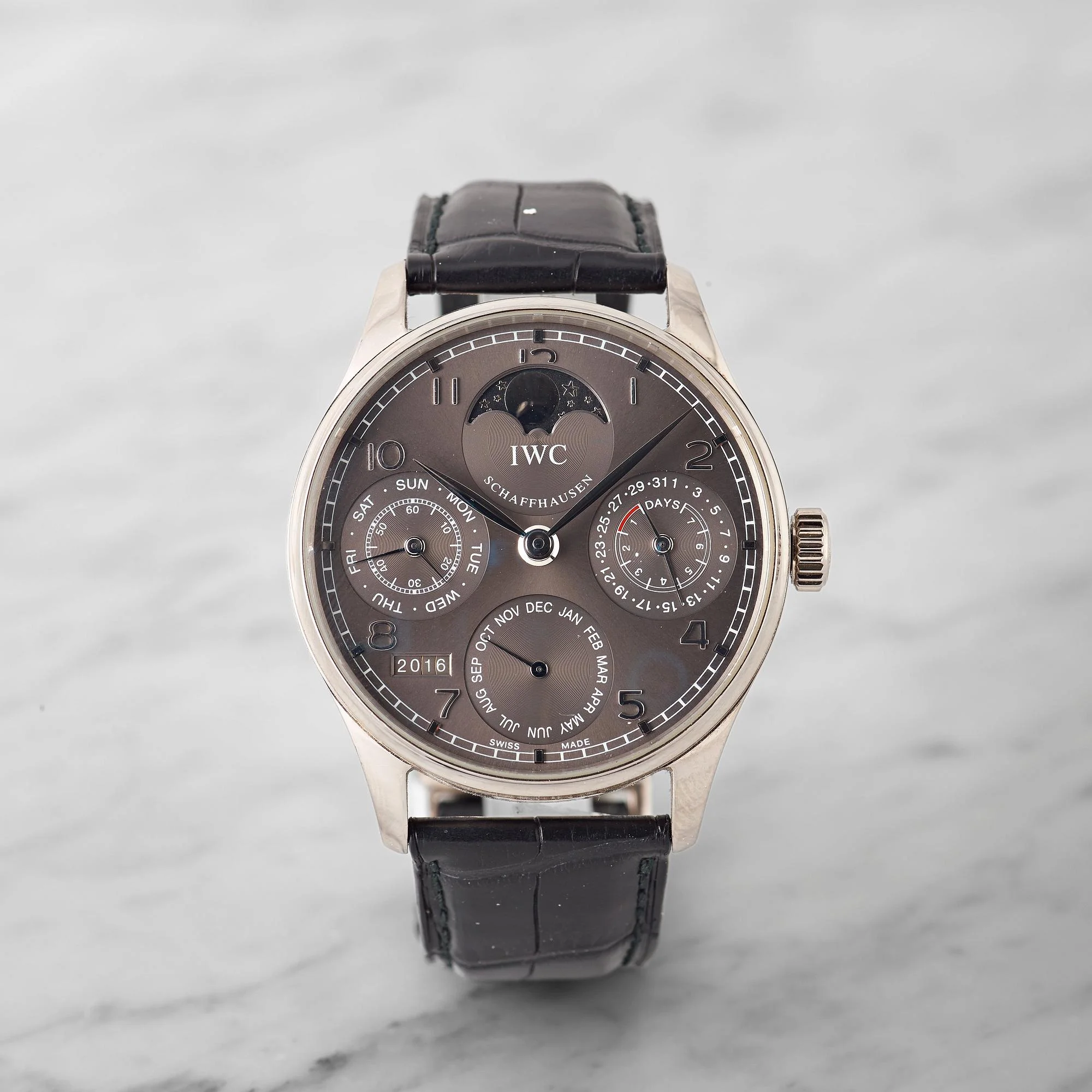 IWC, Portugieser Perpetual Calendar. — Bukowskis