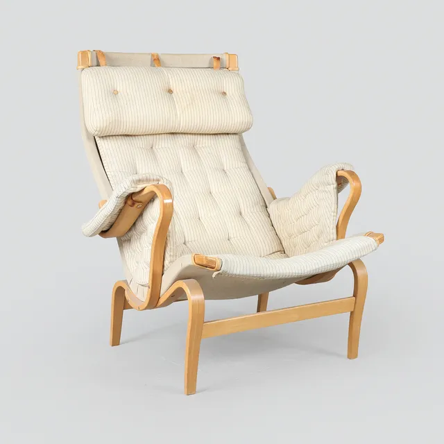 BRUNO MATHSSON. Dux. "Pernilla" lænestol.