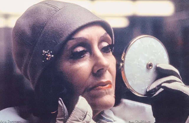 EWA RUDLING. Fotografisk bild. Gloria Swanson, C-print, Signerad.
